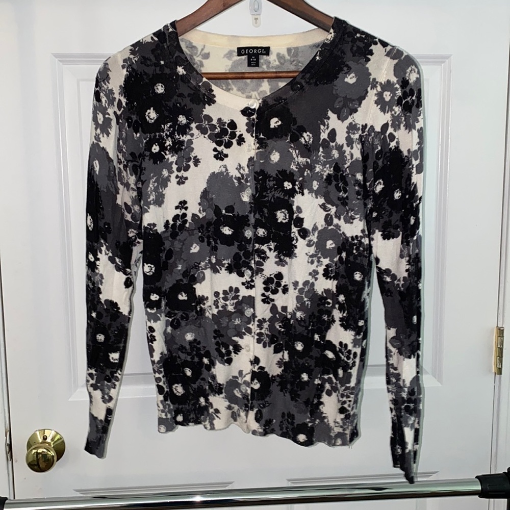 Floral sweater